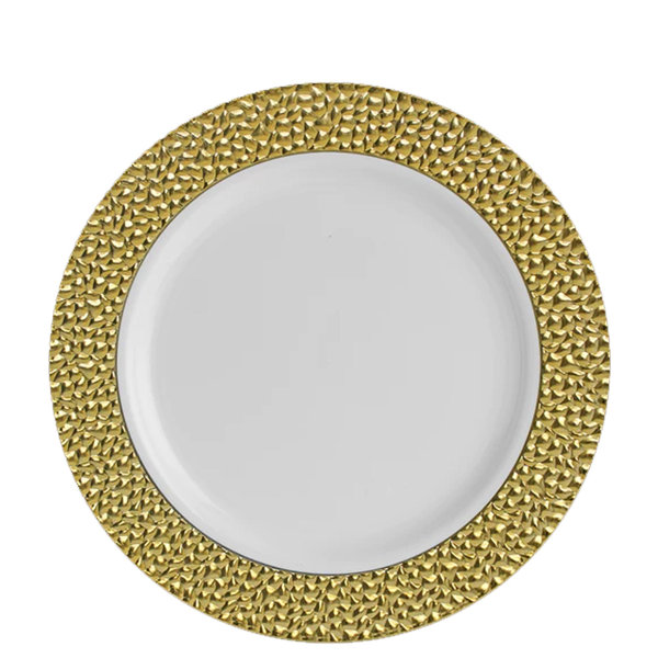 Disposable Plastic Birthday Dinner Plate For 80 Guests 